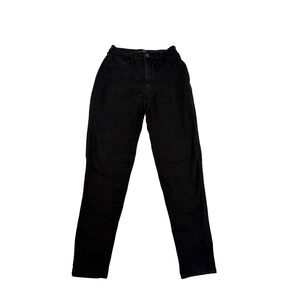 Fashion Nova Womens High Rise Skinny Jeans Black Size 13 P88 Stretchy Denim